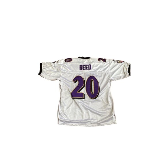 Vintage Reebok Baltimore Ravens Ed Reeds On Field Jersey sz 52 - Picture 6 of 10